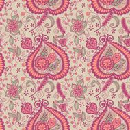 vintage seamless pattern with flowers N2