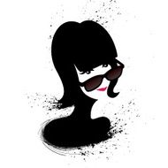 Woman in sunglasses N3