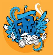 Graffiti abstract illustration