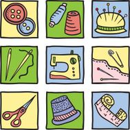 Sewing stuff and tools