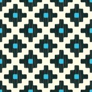 seamless geometric scribble pattern N6