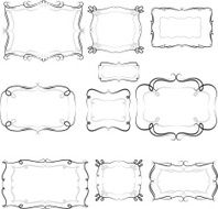 Decorative frames N4