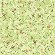 Khaki and meadow seamless pattern