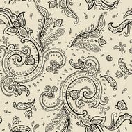Seamless Paisley background N74