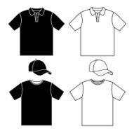 T-shirt men&#039;s and baseball cap