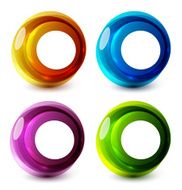 Vector glossy bubble