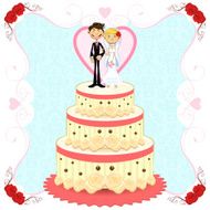 Romantic Wedding Cake