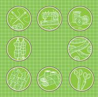 Sewing theme icon N2