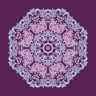 Decorative rosette N6