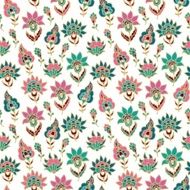 Seamless floral vector pattern N40