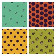 dots patterns set
