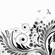 Floral background N606