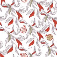 Floral background N607
