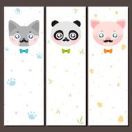 Hipster animal banner N2