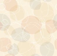 Light seamless abstract pattern with circles