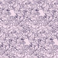 Cute floral seamless pattern background N61