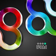 Vector bright colorful background