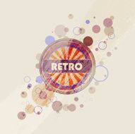 Vector retro background N3