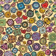 Colorful button