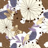 Seamless Floral Pattern N944