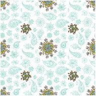 Vector seamless paisley background N2