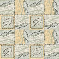 Seamless leaf pattern N55