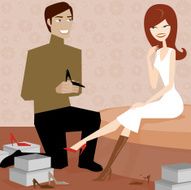 woman Shoe shopping N3