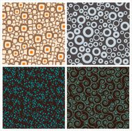 Retro Patterns Vector