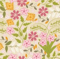 Floral Pattern N566