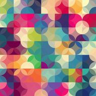 Abstract colorful geometric background N40