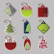 Christmas price tags N2