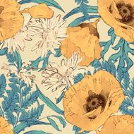 Flowers seamless pattern N56
