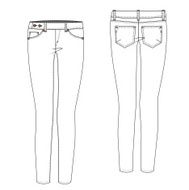 Extended Tab Jean