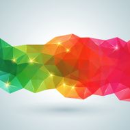 Triangle pattern background N21