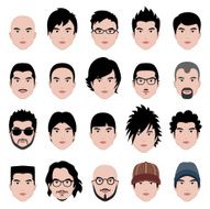 Man Male Human Face Head Hair Hairstyle Mustache Bald People