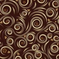abstract vector floral design