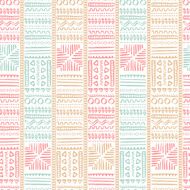Abstract Seamless Pattern in Ethnic Style N35