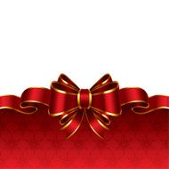 Christmas Bow Background