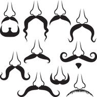 mustache Set N3