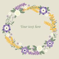 Cute floral seamless background N7