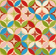 seamless japanese floral pattern N19