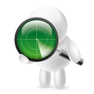 Search by radar