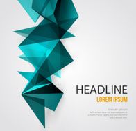 Abstract Geometric Background Design N81