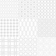 Seamless retro geometric pattern N7