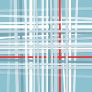 Crossed stripes