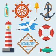 Nautical and marine icons