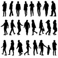 silhouettes mans and womans N8