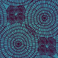 Abstract seamless swirl lace pattern