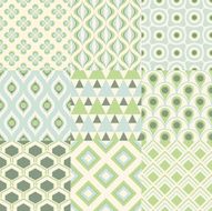 Seamless Geometric Pattern N176