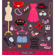 Fashion Vector Set